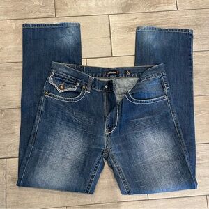 Marc Ecko Classic Men’s Vintage Blue Denim Jeans size 33
